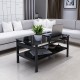 Elegant Glass Lift Top Coffee Table - Modern Living Room Centerpiece
